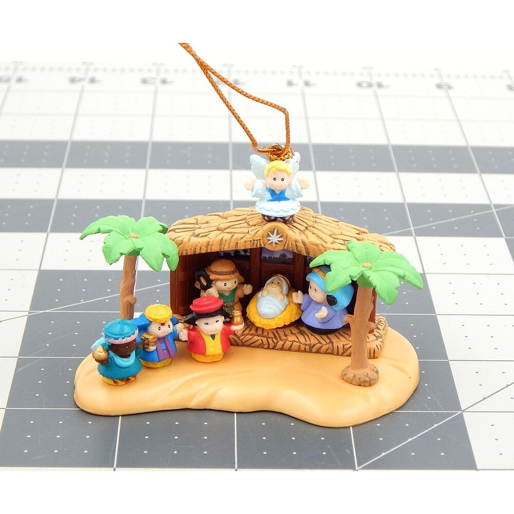 Fisher-Price Little People Christmas Story Nativity 1328 Ornament 2006 Box